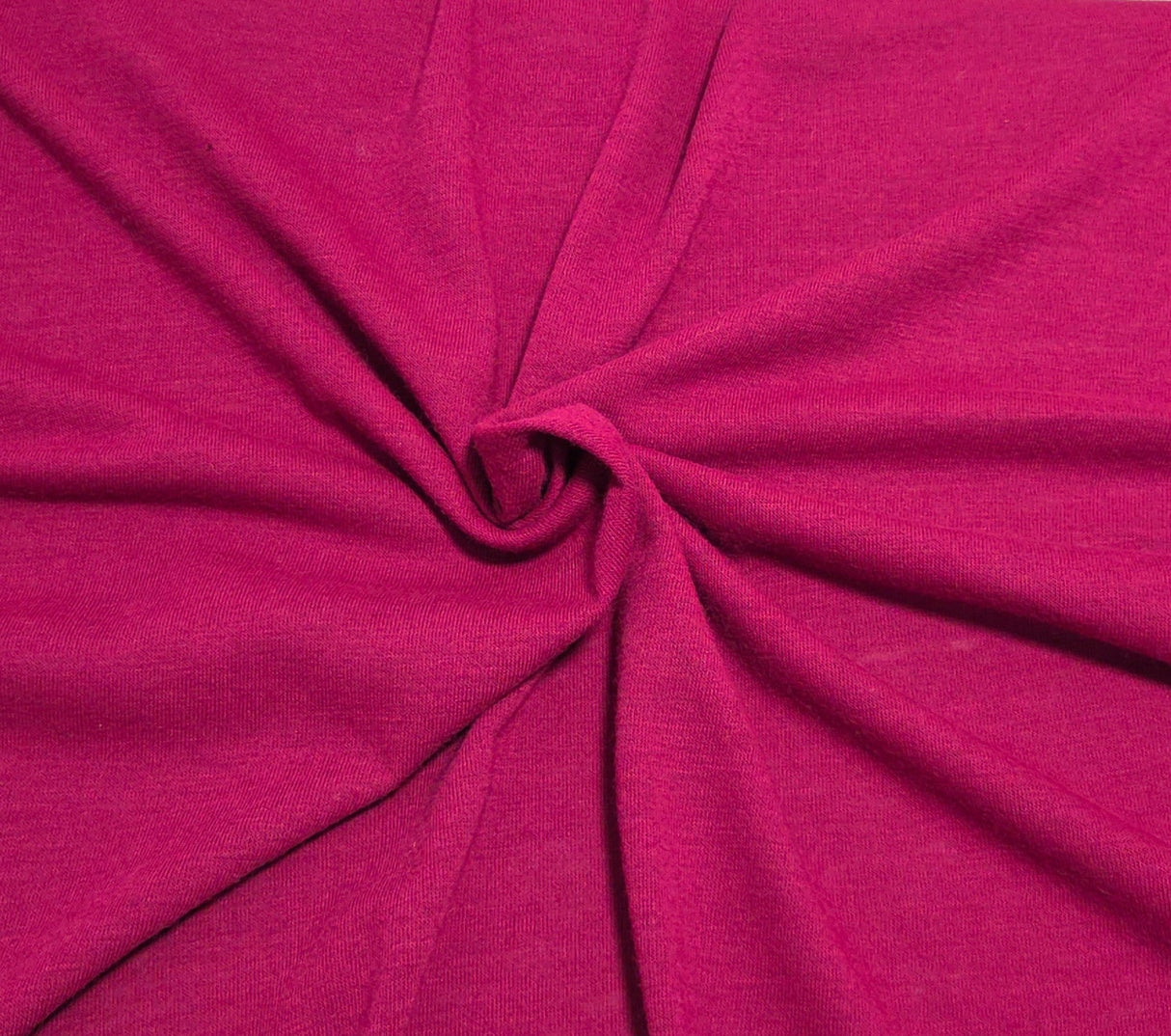 Wool Blend Jersey Knit Hot Pink