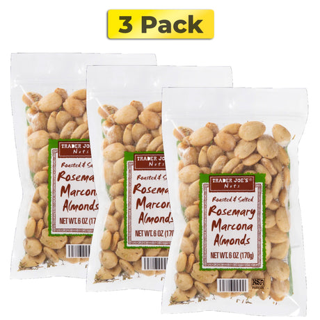 Trader Joe`s Roasted and Salted Marcona Almonds with Rosemary Net Wt | 6 oz