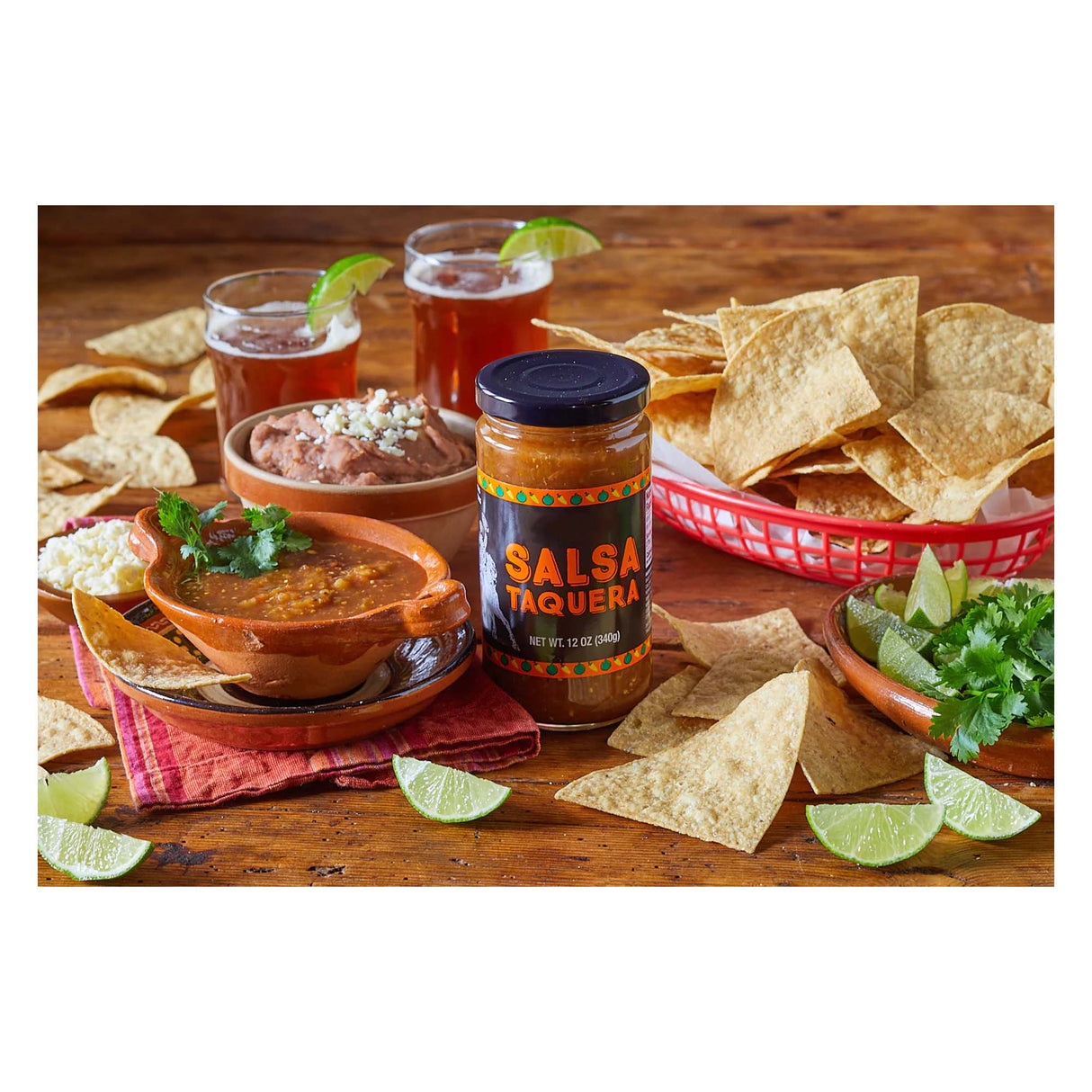 Salsa Taquera – Authentic Taqueria-Style Roasted Tomato & Chili Taco Sauce