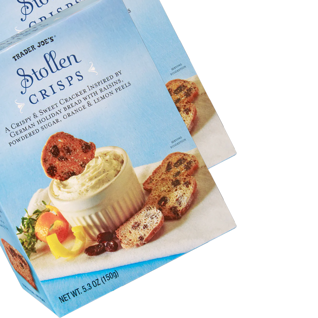 Stollen Crisps 5.3 oz Rich & Fruity