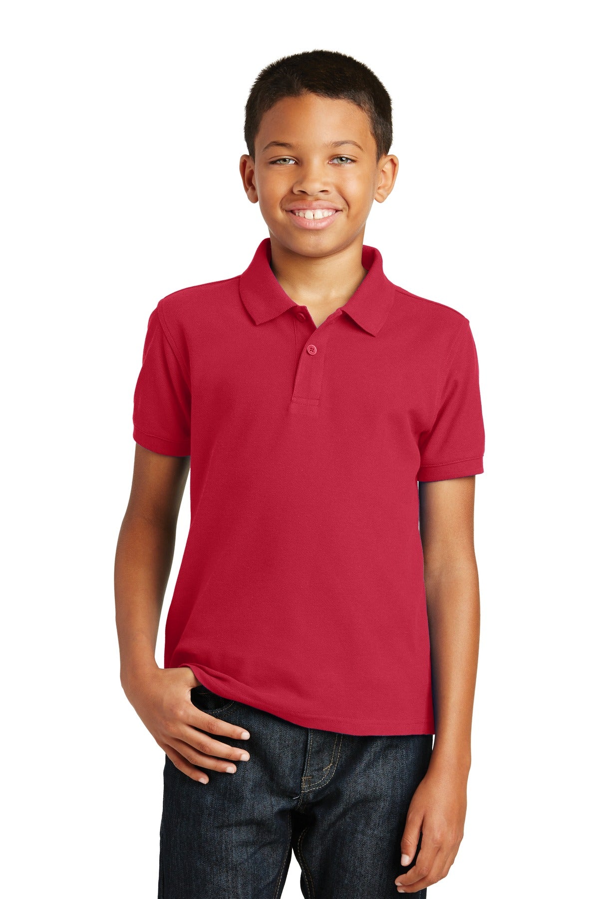 Port Authority® Youth Core Classic Pique Polo