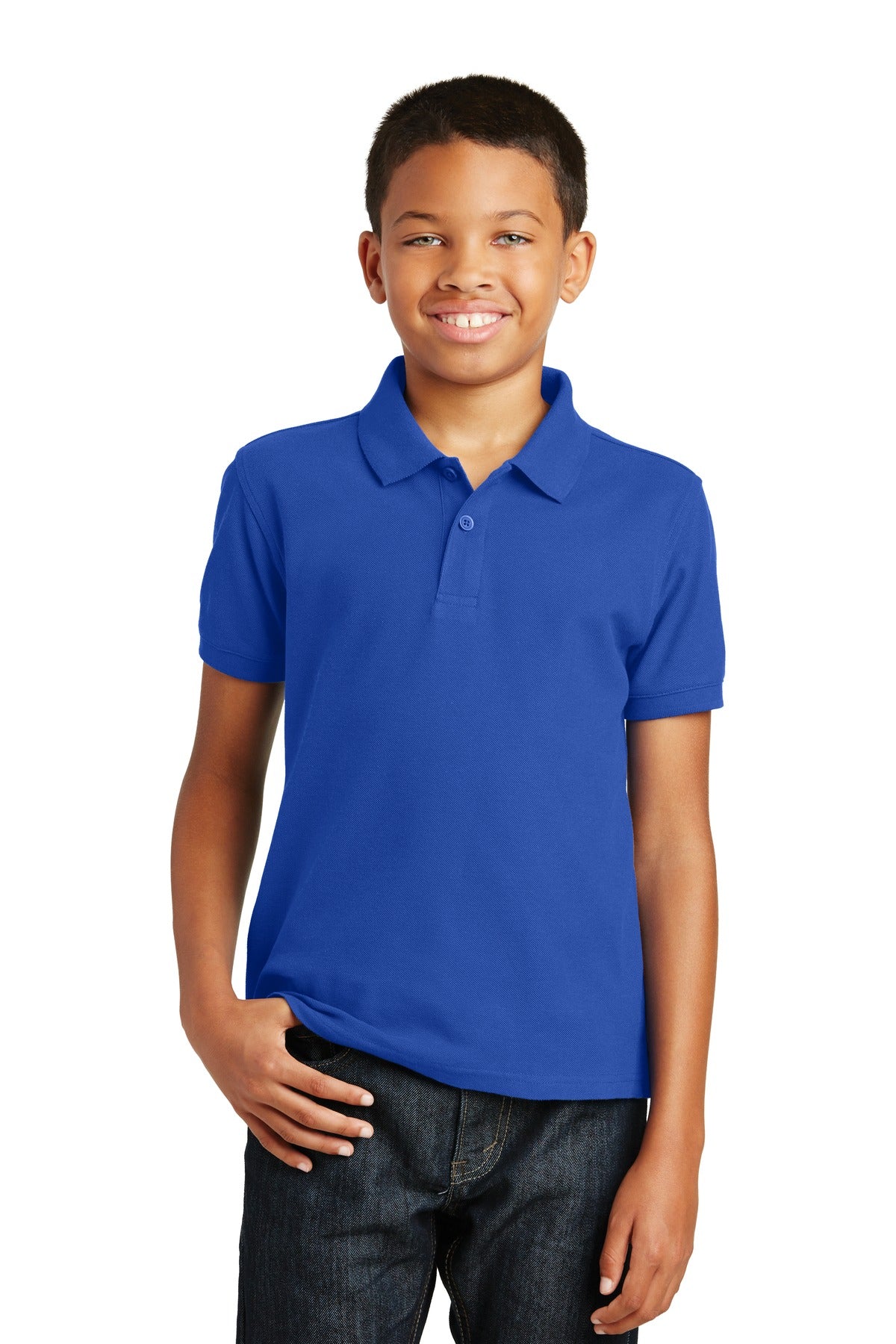 Port Authority® Youth Core Classic Pique Polo
