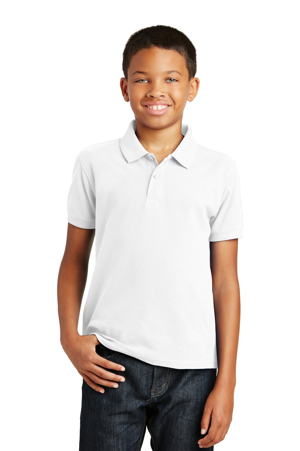 Port Authority® Youth Core Classic Pique Polo