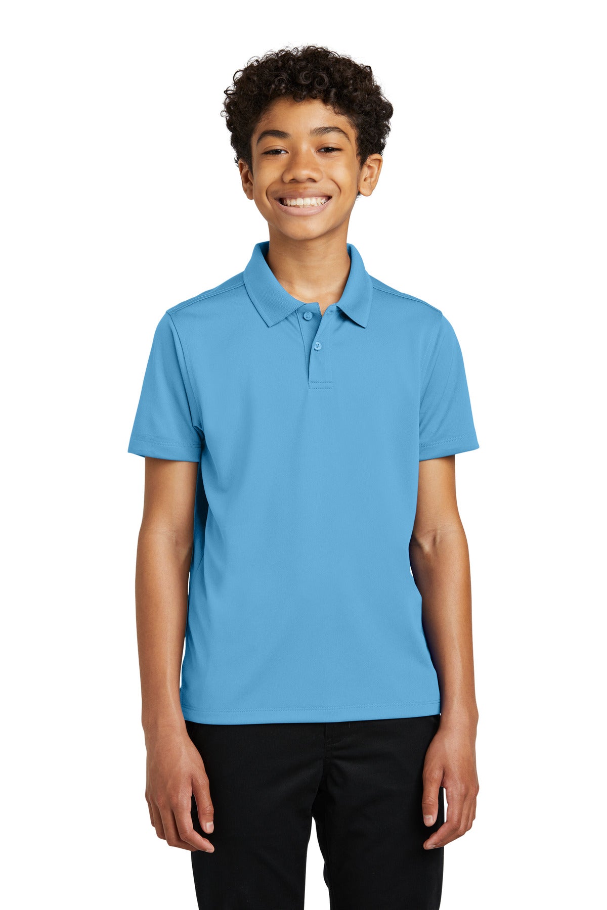 Port Authority® Youth Dry Zone UV Micro-Mesh Polo
