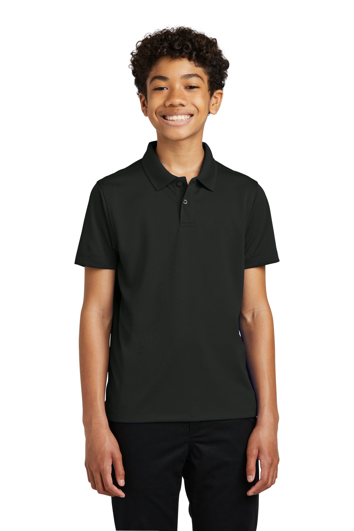 Port Authority® Youth Dry Zone UV Micro-Mesh Polo