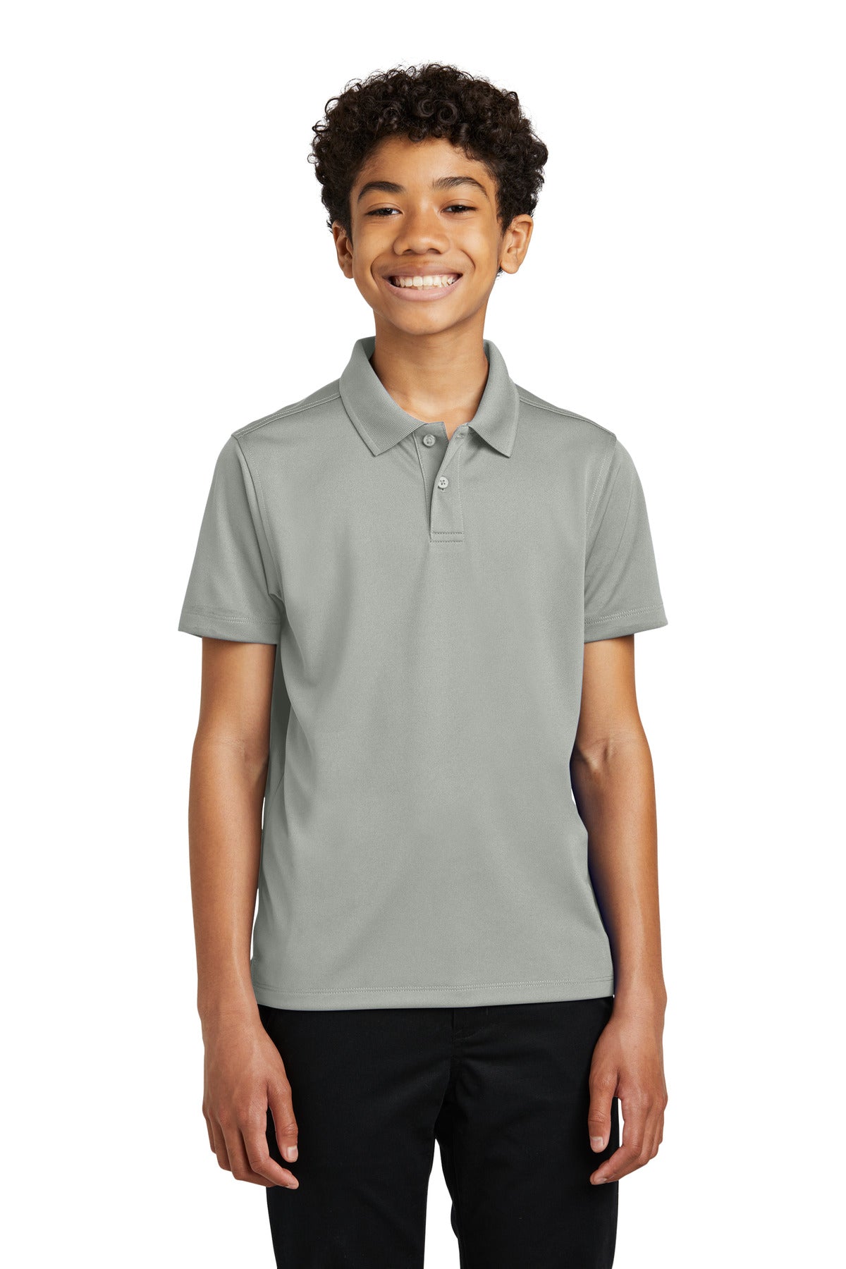 Port Authority® Youth Dry Zone UV Micro-Mesh Polo