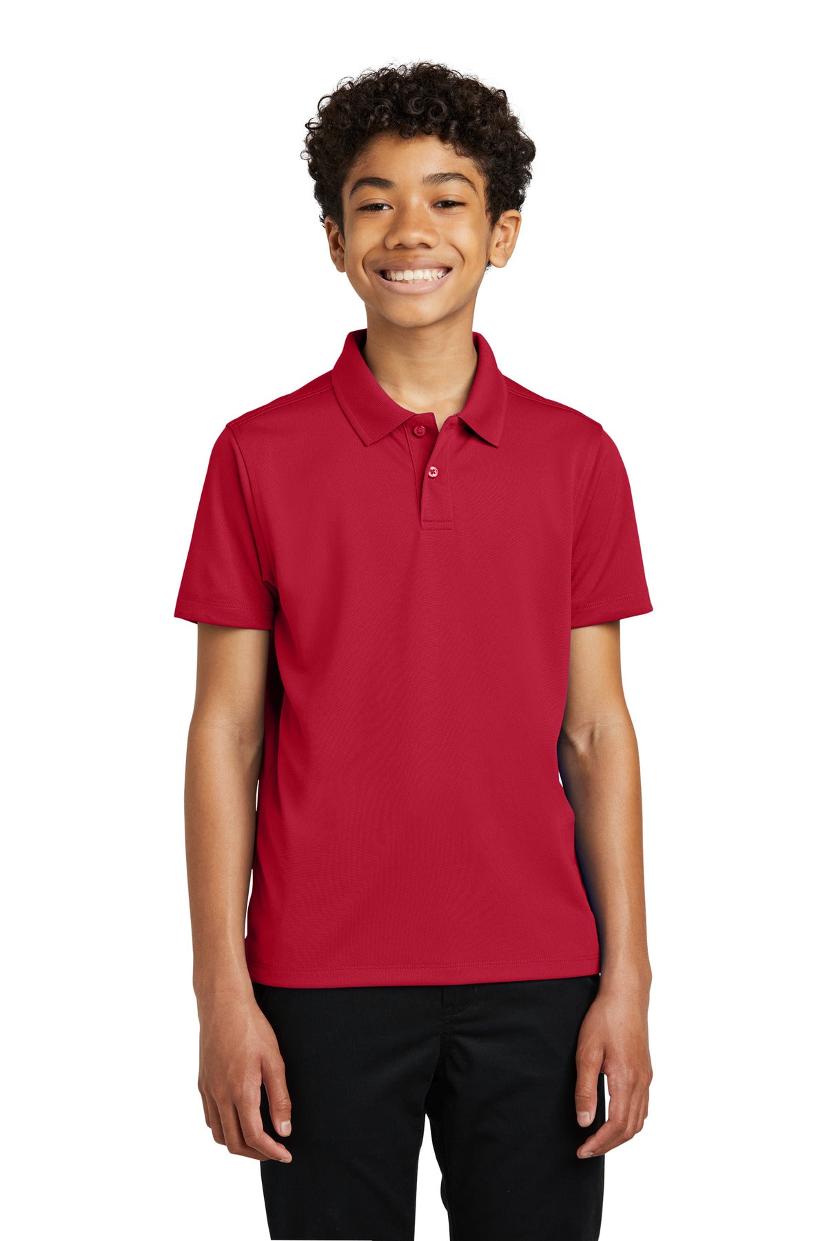 Port Authority® Youth Dry Zone UV Micro-Mesh Polo