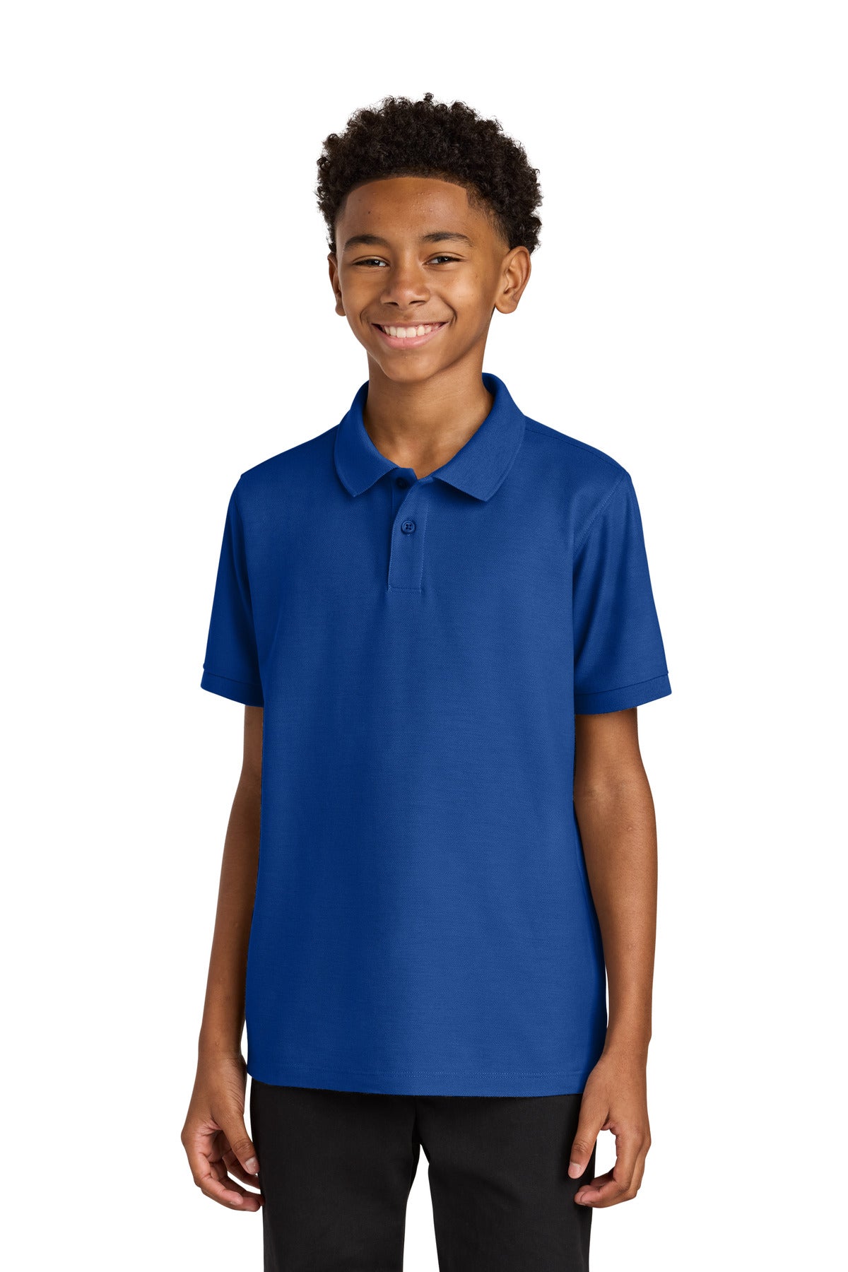 Port Authority® Youth Wearever Signature Pique Polo