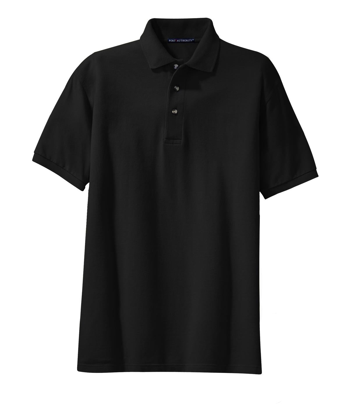Port Authority® Youth Heavyweight Cotton Pique Polo