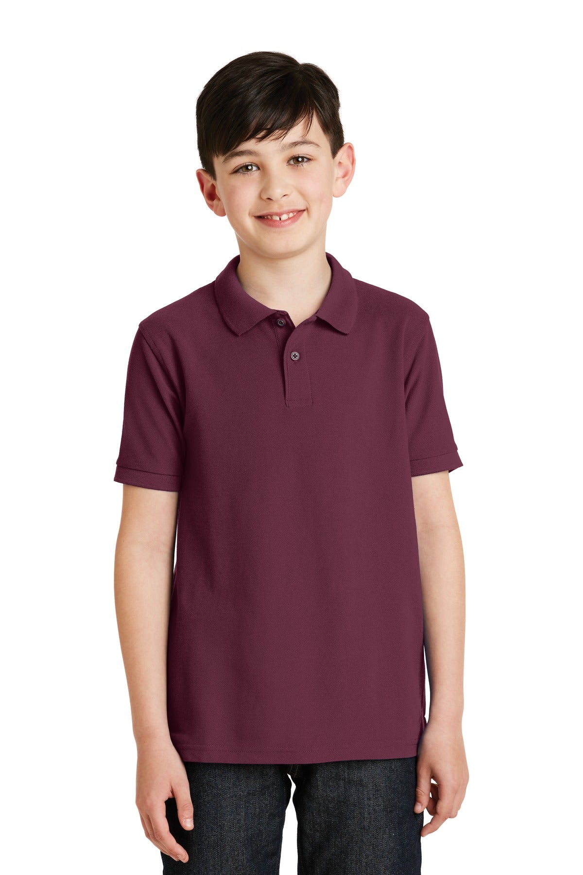 Port Authority® Youth Silk Touch Polo