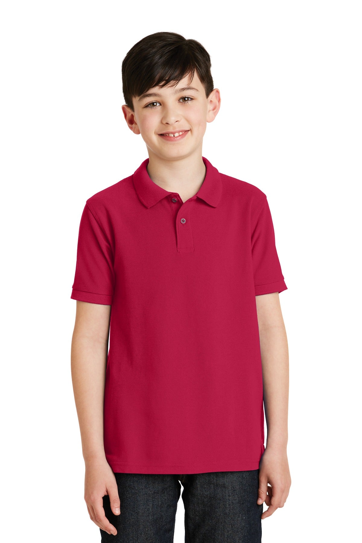 Port Authority® Youth Silk Touch Polo