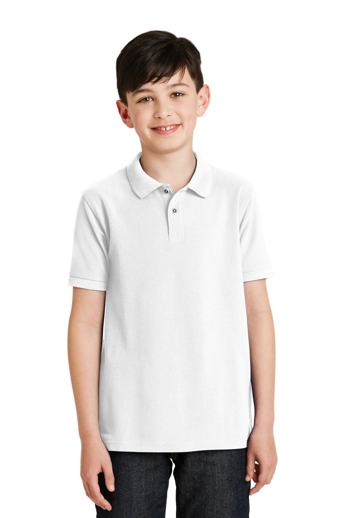 Port Authority® Youth Silk Touch Polo