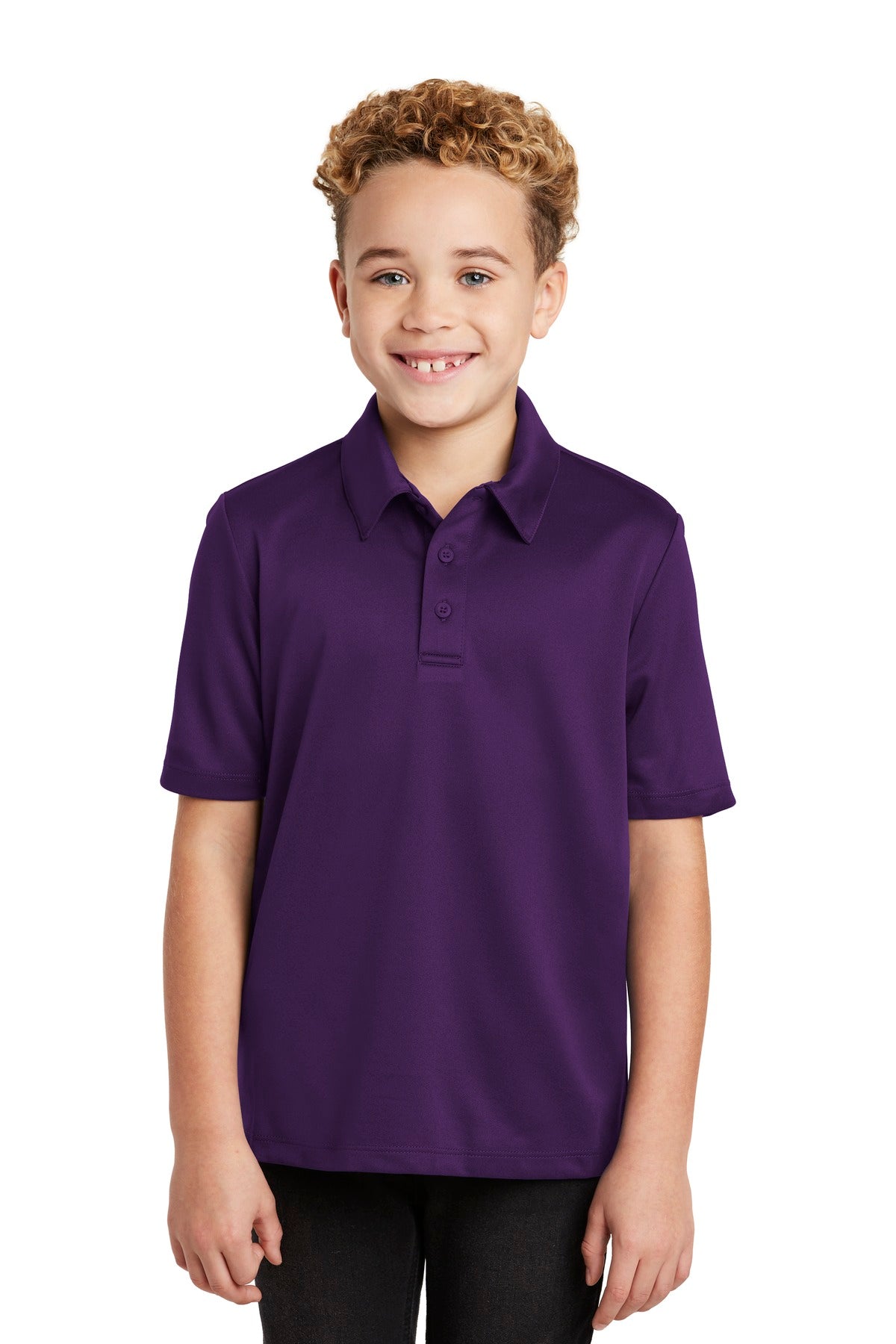 Port Authority® Youth Silk Touch Performance Polo.