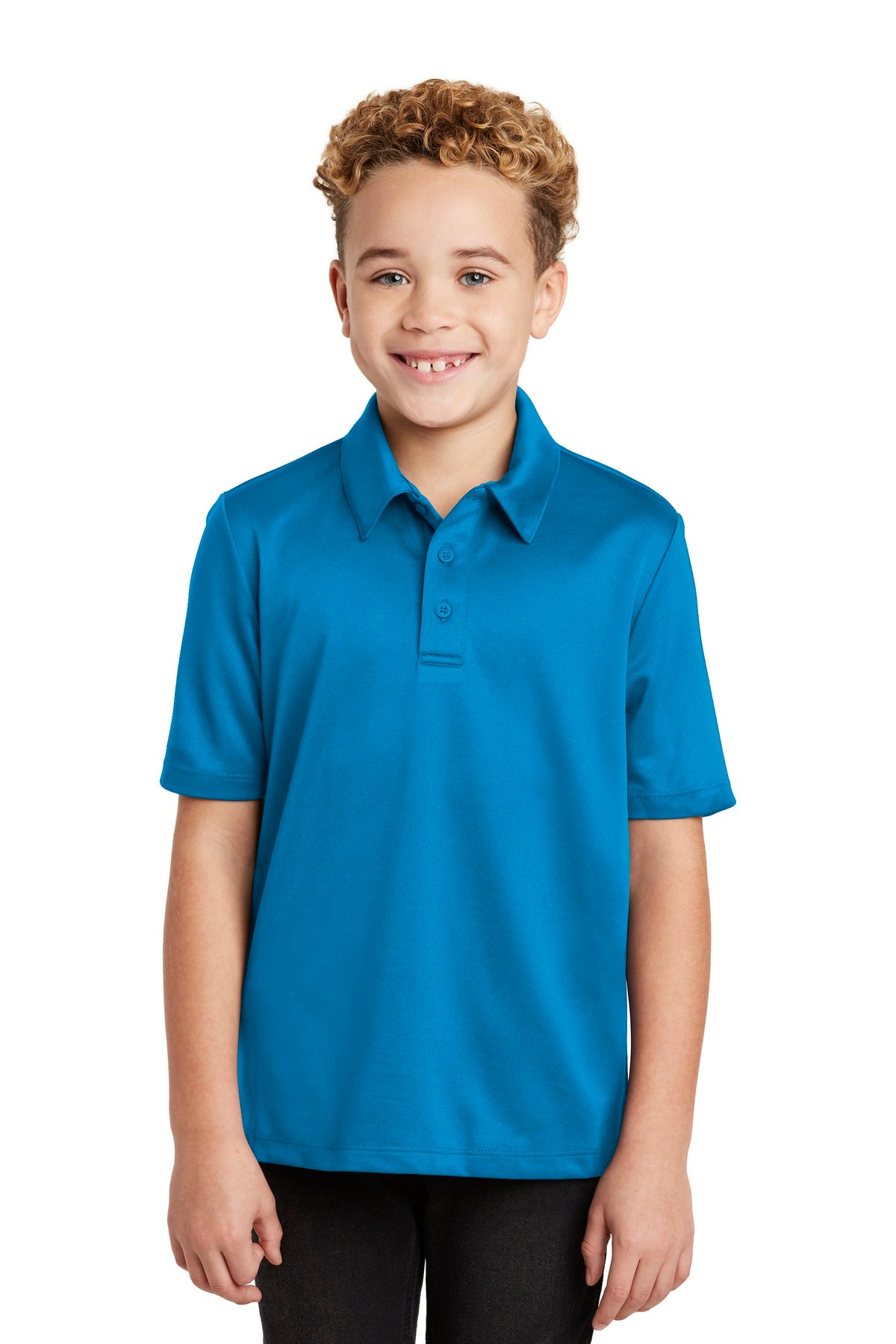 Port Authority® Youth Silk Touch Performance Polo.