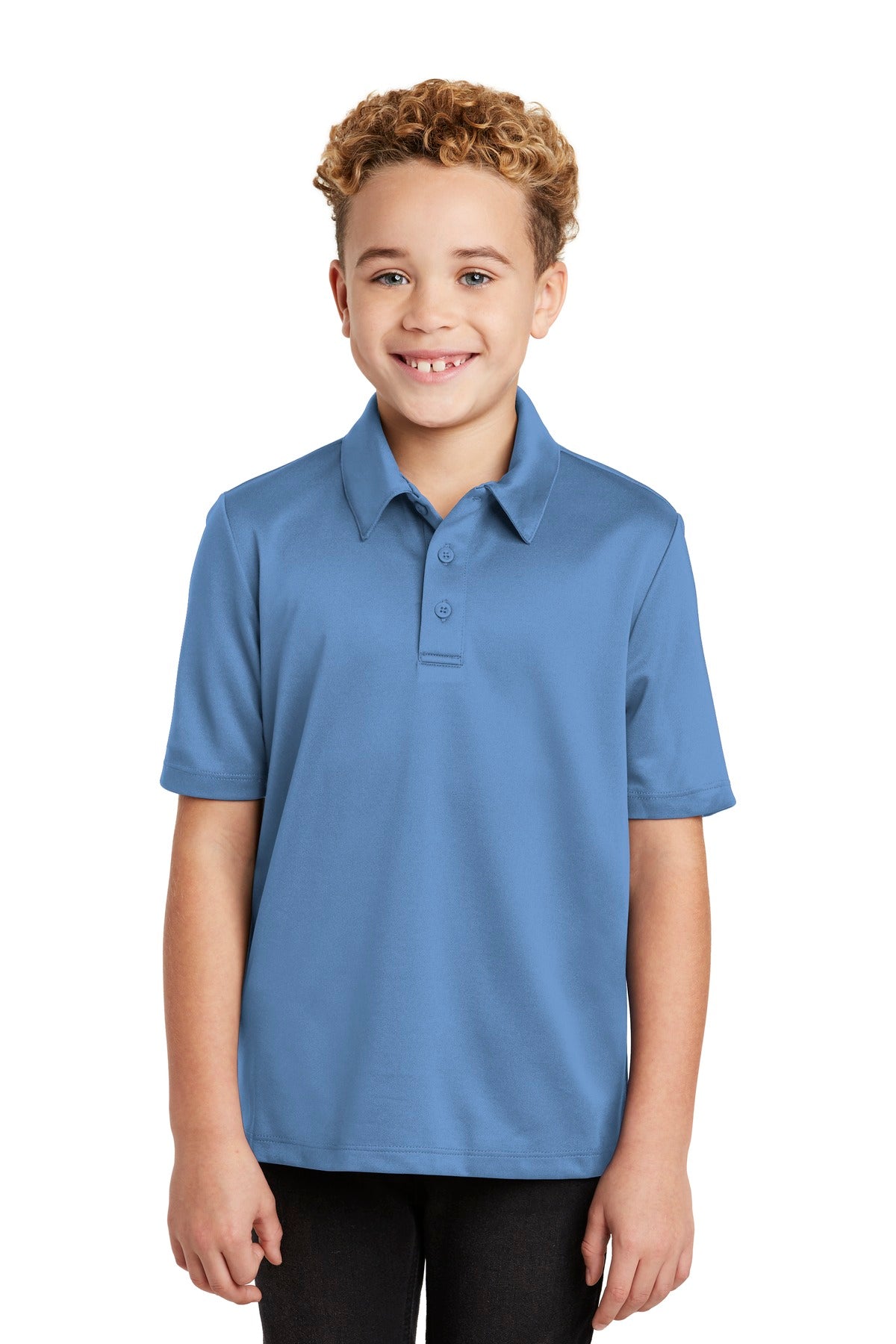 Port Authority® Youth Silk Touch Performance Polo.