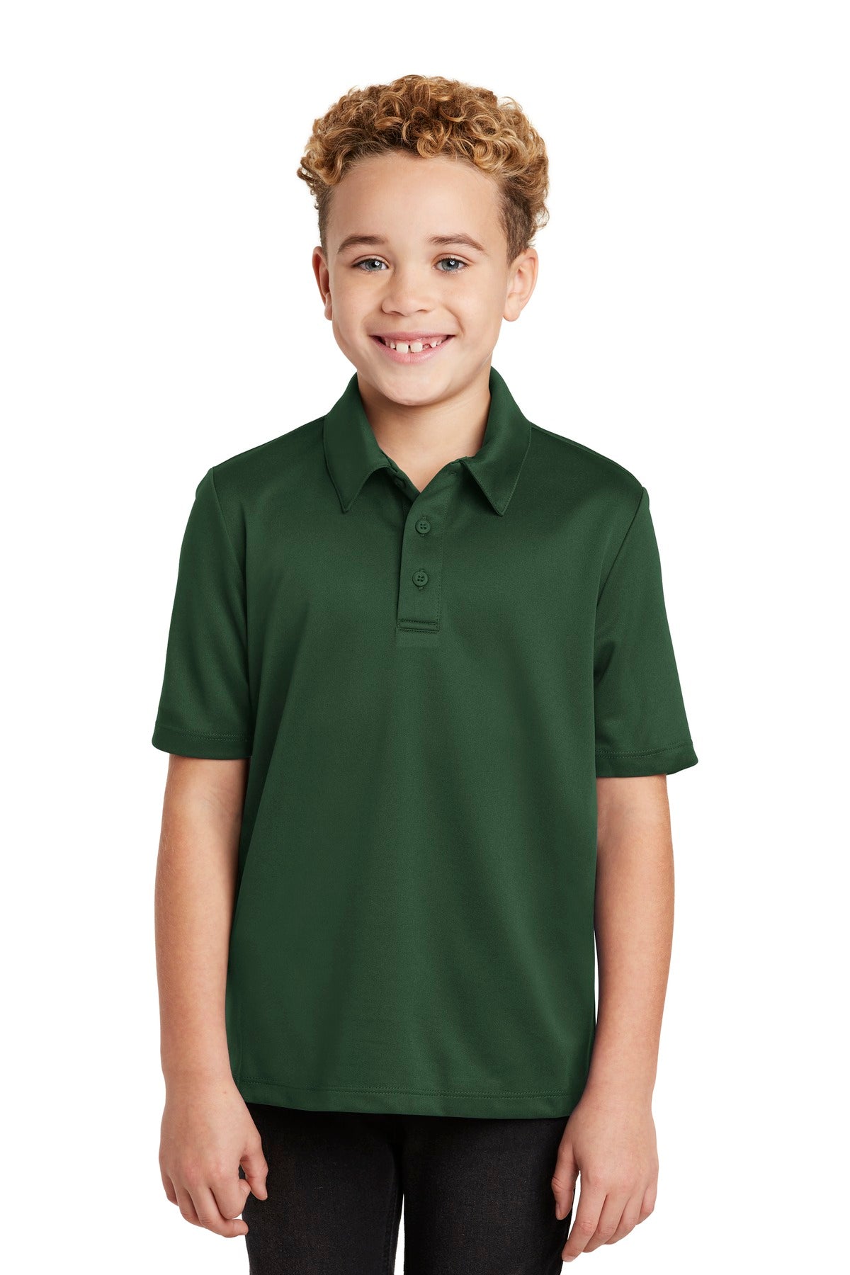 Port Authority® Youth Silk Touch Performance Polo.