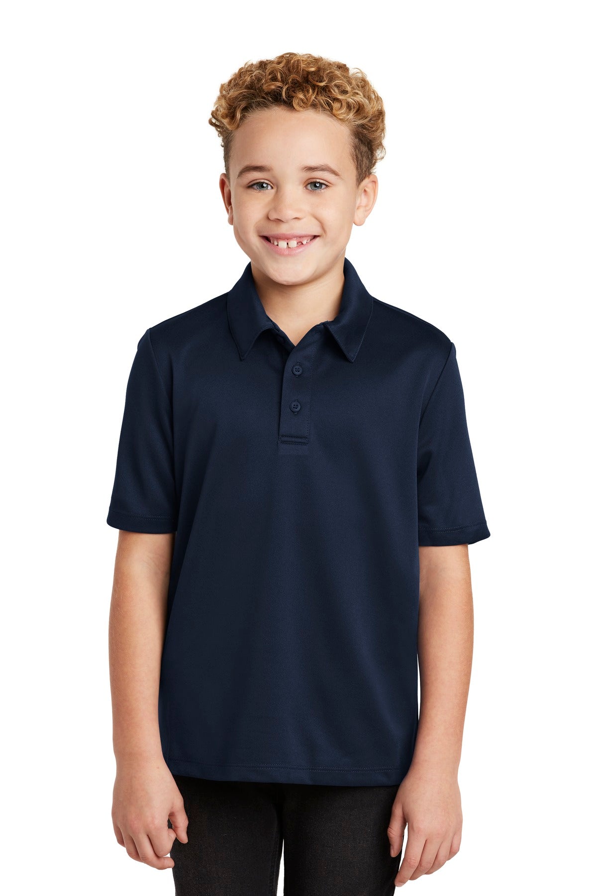 Port Authority® Youth Silk Touch Performance Polo.
