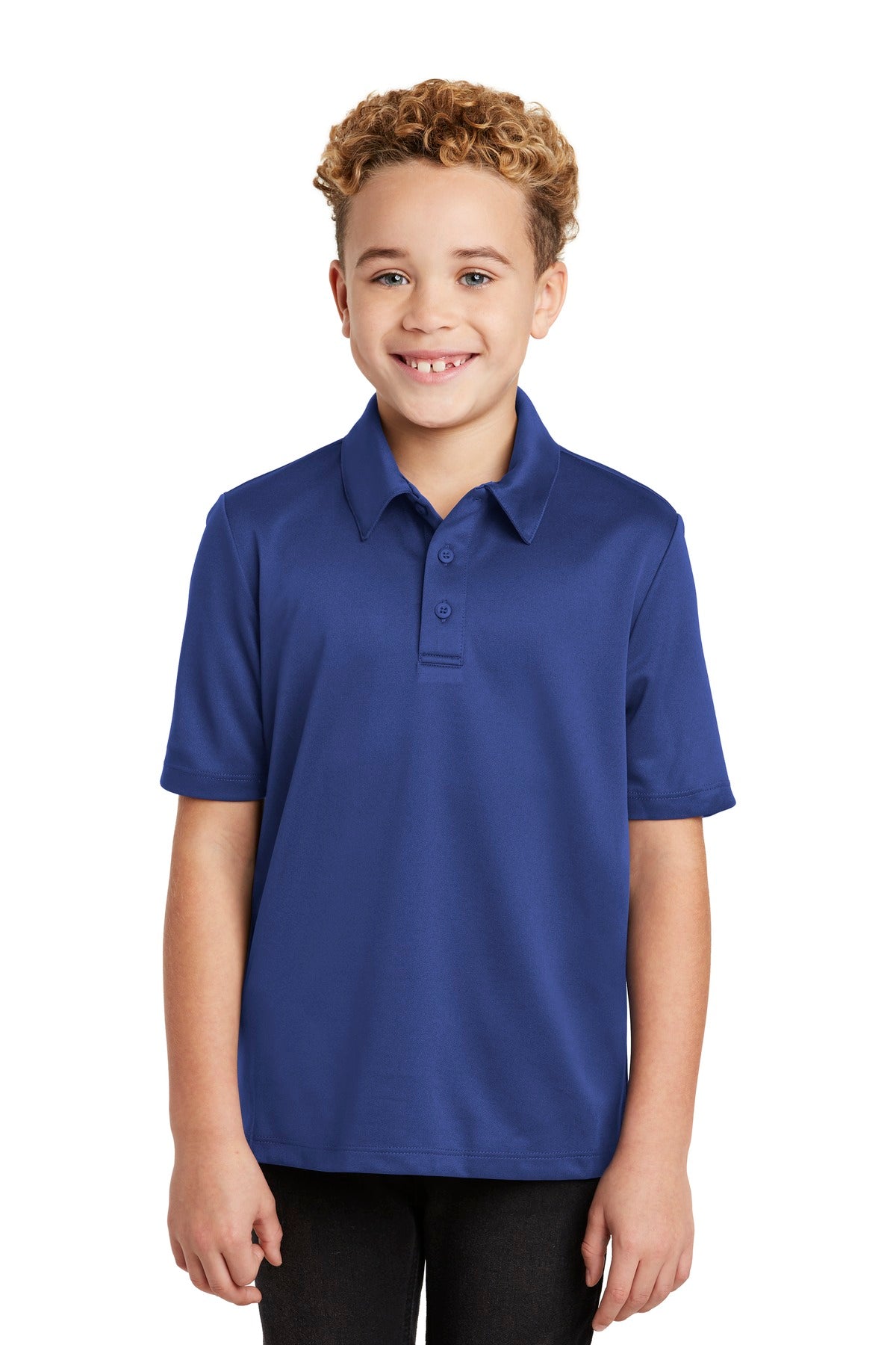 Port Authority® Youth Silk Touch Performance Polo.
