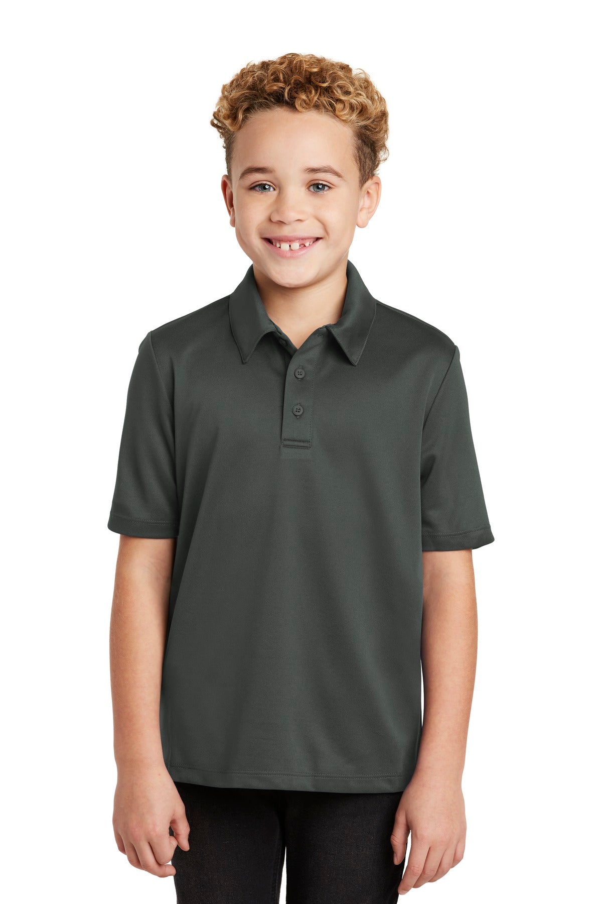 Port Authority® Youth Silk Touch Performance Polo.