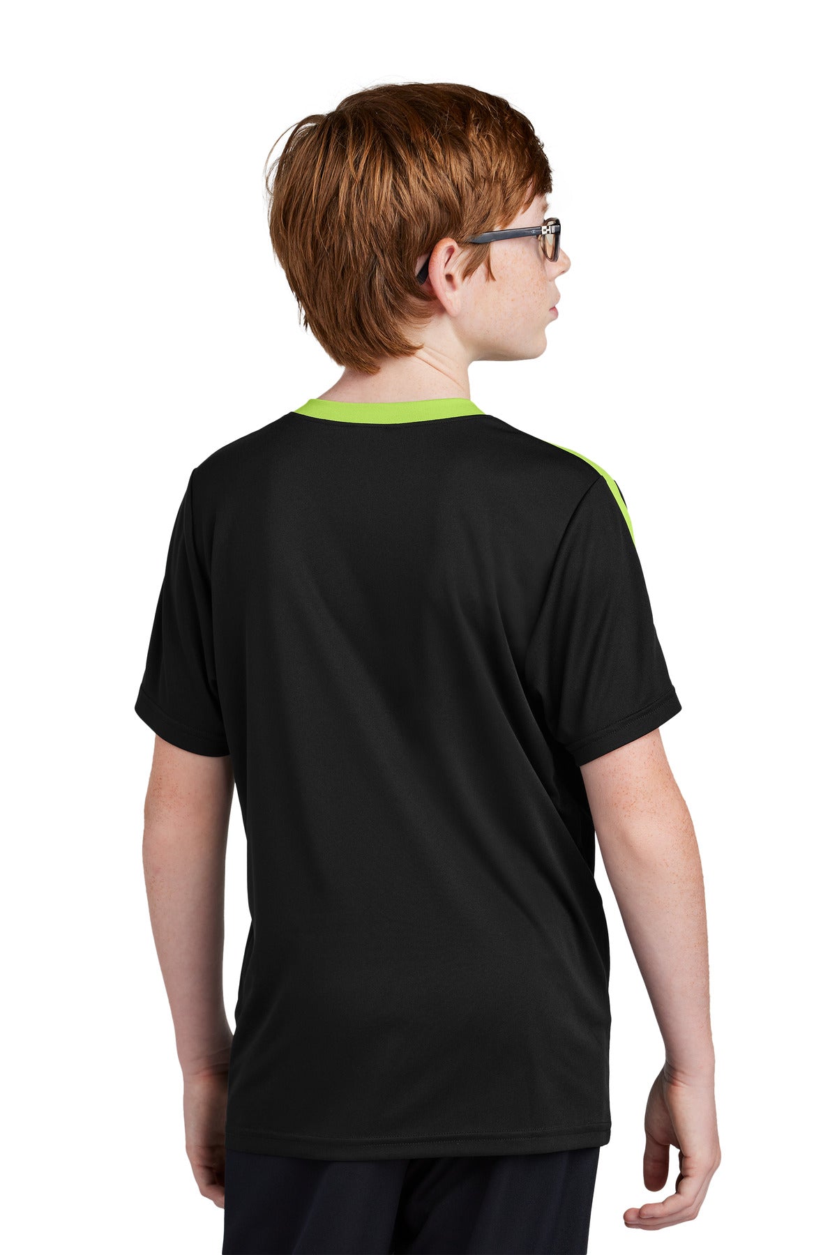 Sport-Tek® Youth Competitor United Crewneck Short Sleeve Tee