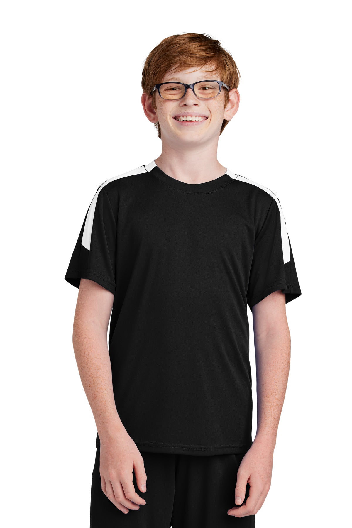 Sport-Tek® Youth Competitor United Crewneck Short Sleeve Tee
