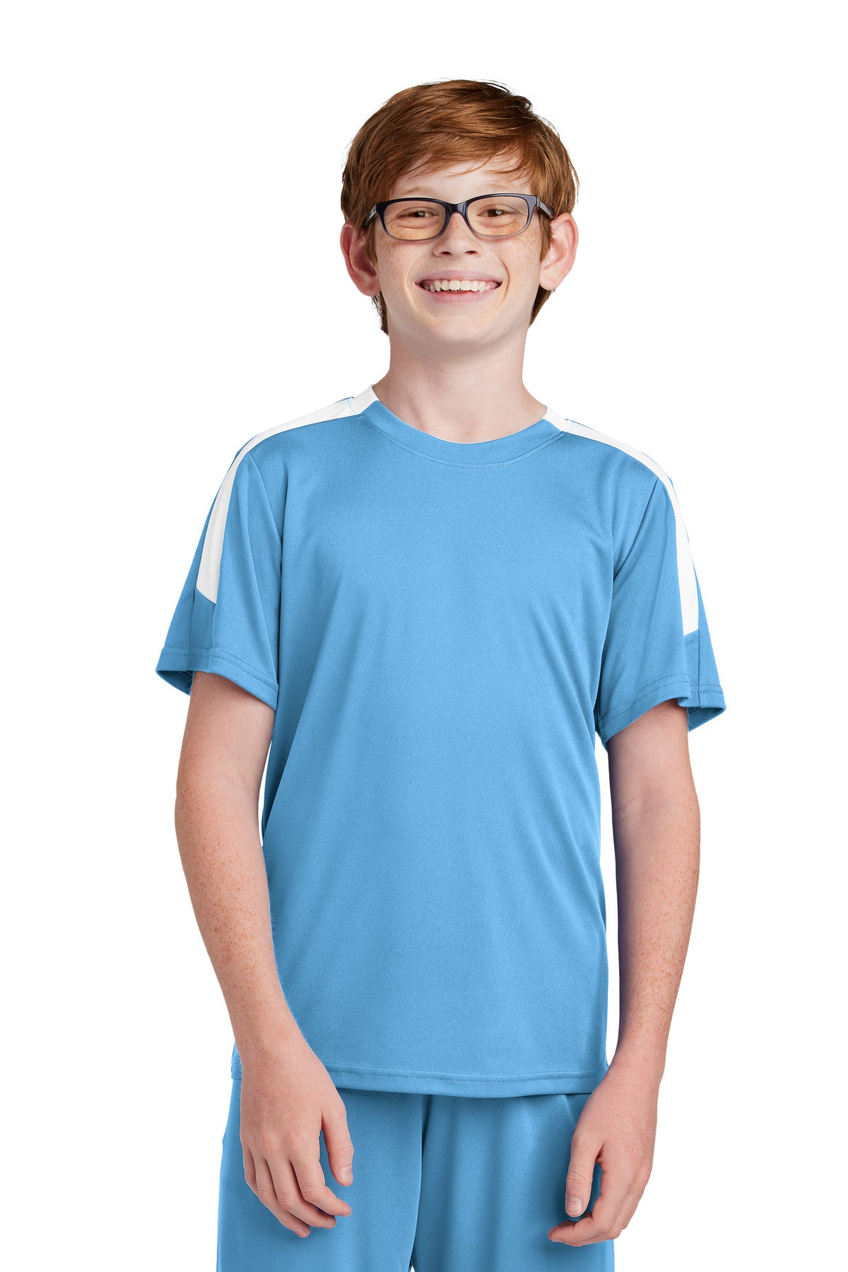 Sport-Tek® Youth Competitor United Crewneck Short Sleeve Tee