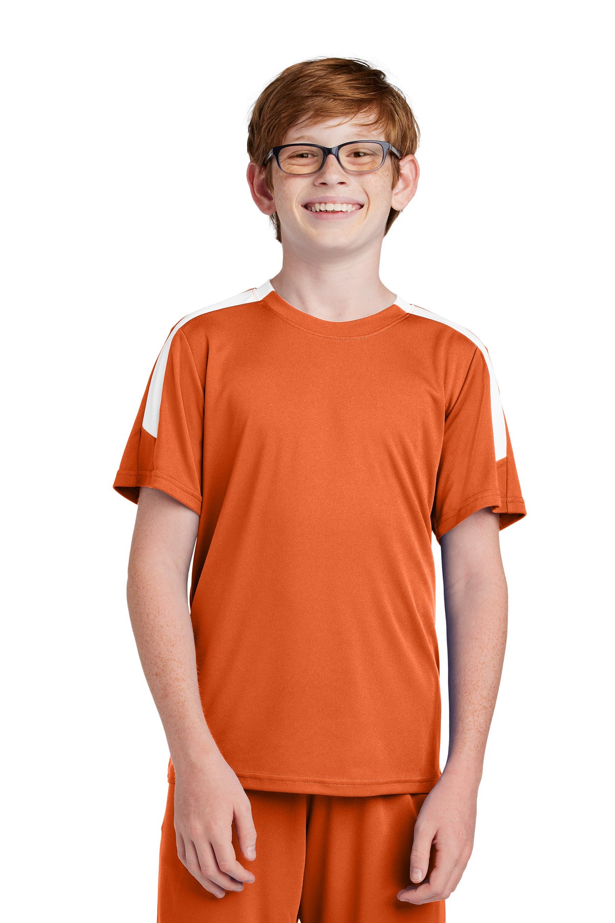 Sport-Tek® Youth Competitor United Crewneck Short Sleeve Tee