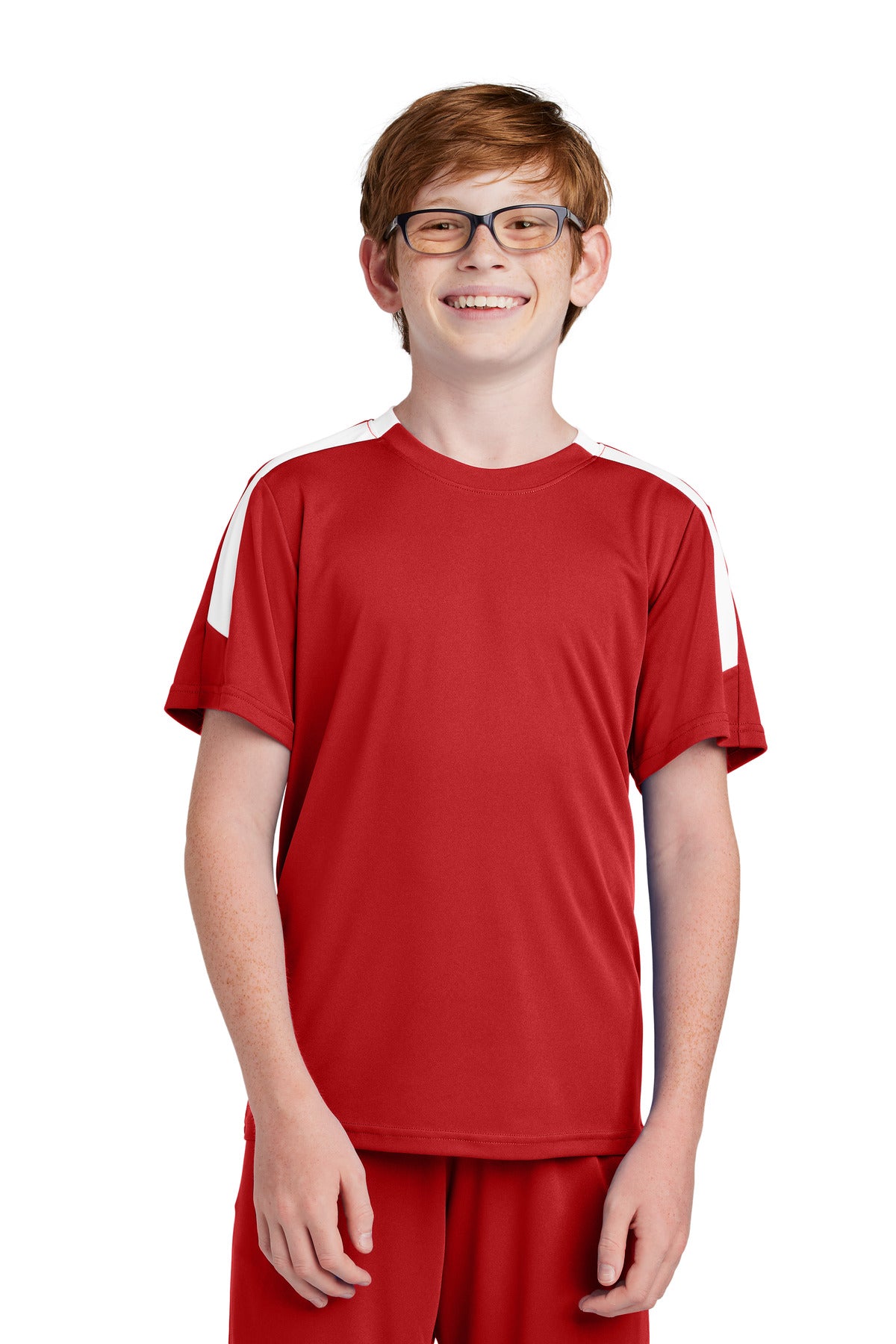 Sport-Tek® Youth Competitor United Crewneck Short Sleeve Tee