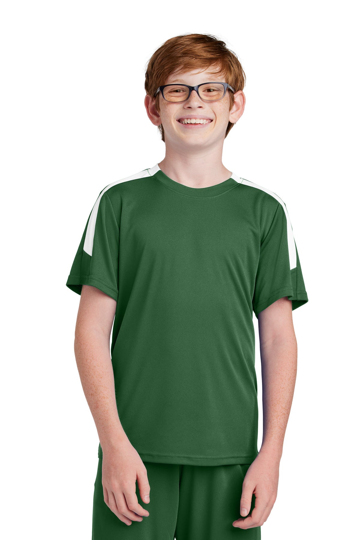Sport-Tek® Youth Competitor United Crewneck Short Sleeve Tee
