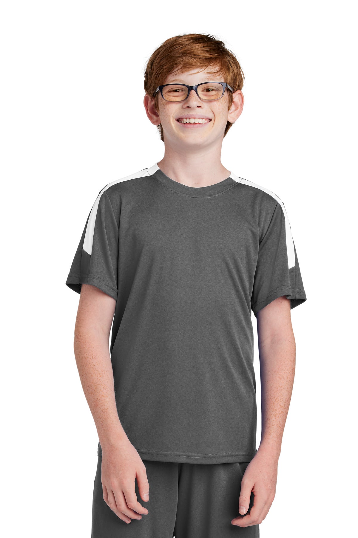 Sport-Tek® Youth Competitor United Crewneck Short Sleeve Tee