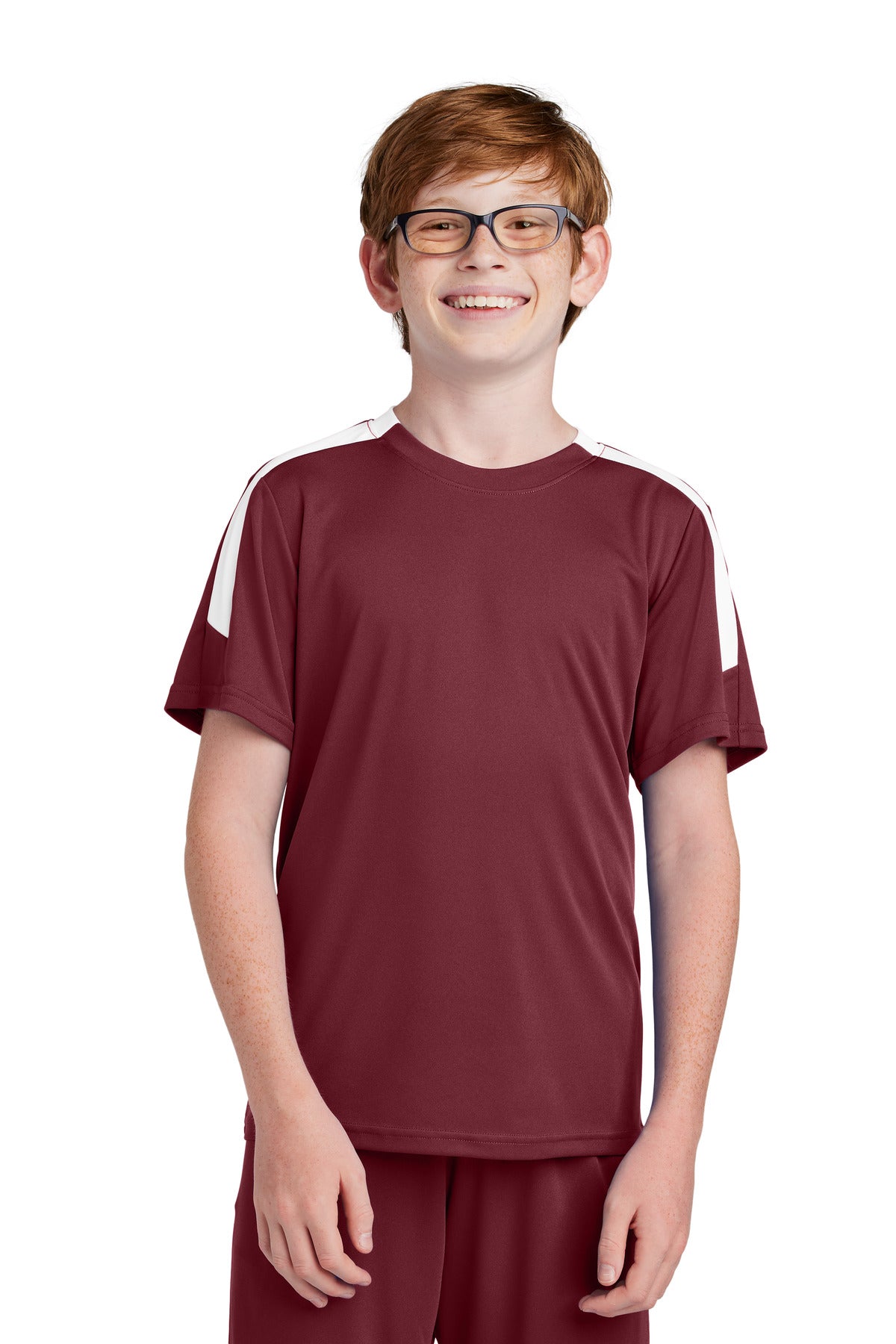 Sport-Tek® Youth Competitor United Crewneck Short Sleeve Tee