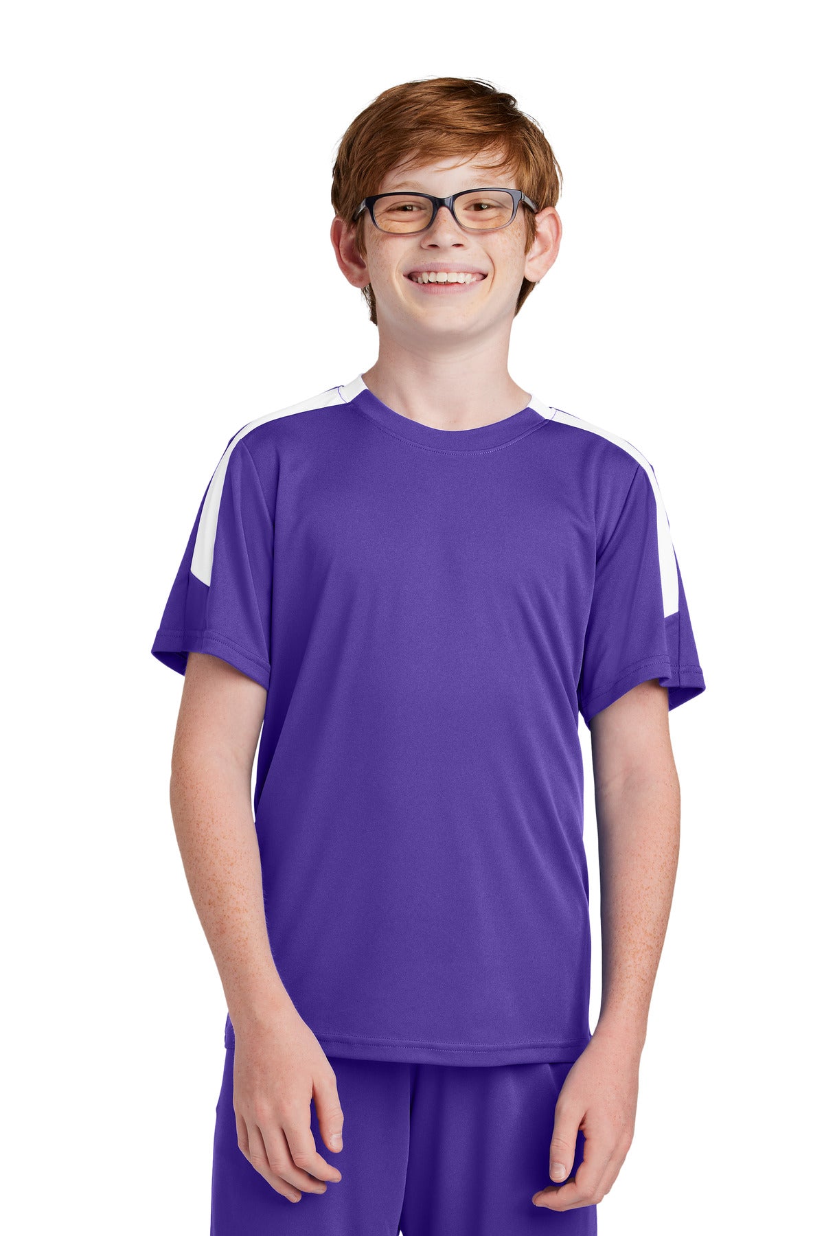 Sport-Tek® Youth Competitor United Crewneck Short Sleeve Tee