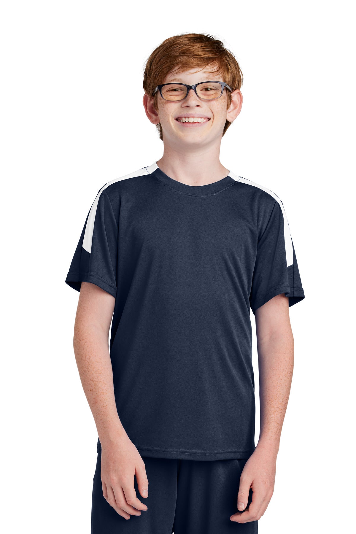 Sport-Tek® Youth Competitor United Crewneck Short Sleeve Tee