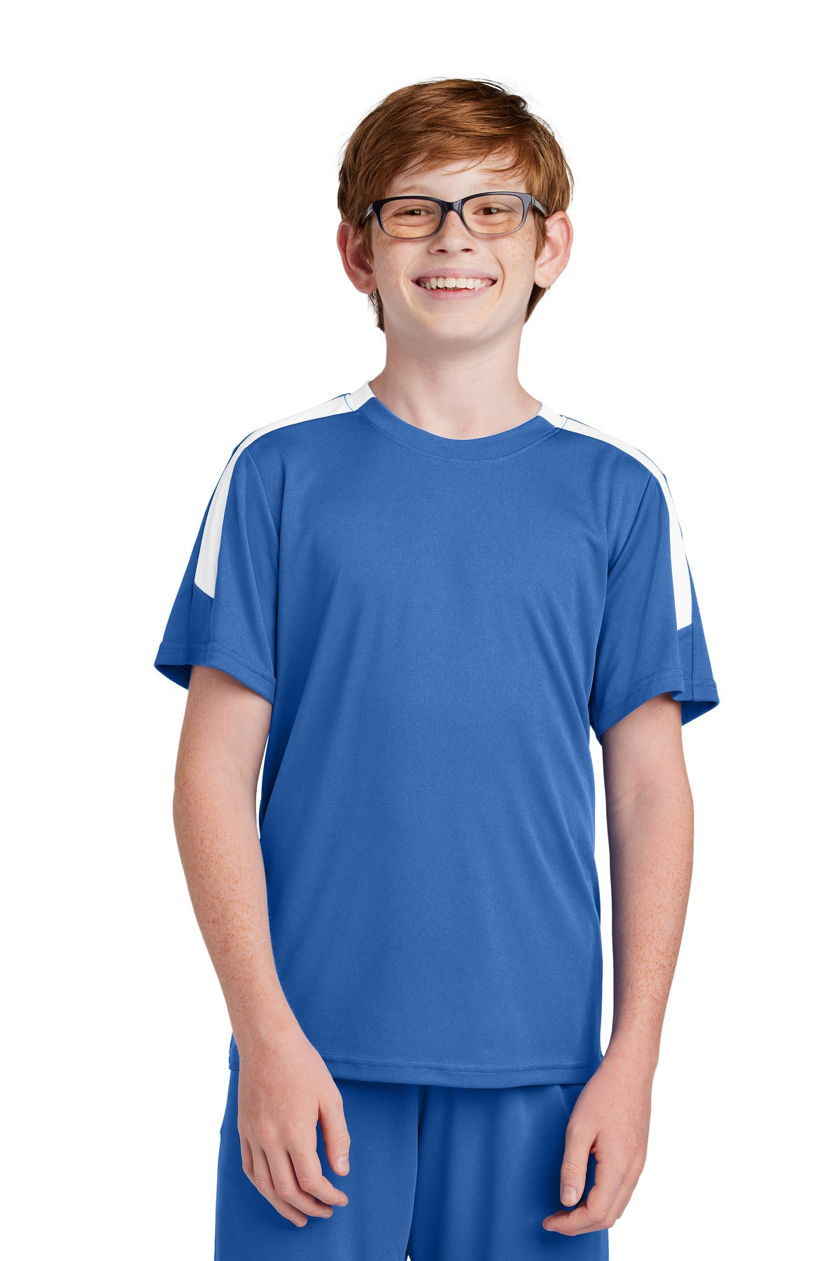 Sport-Tek® Youth Competitor United Crewneck Short Sleeve Tee