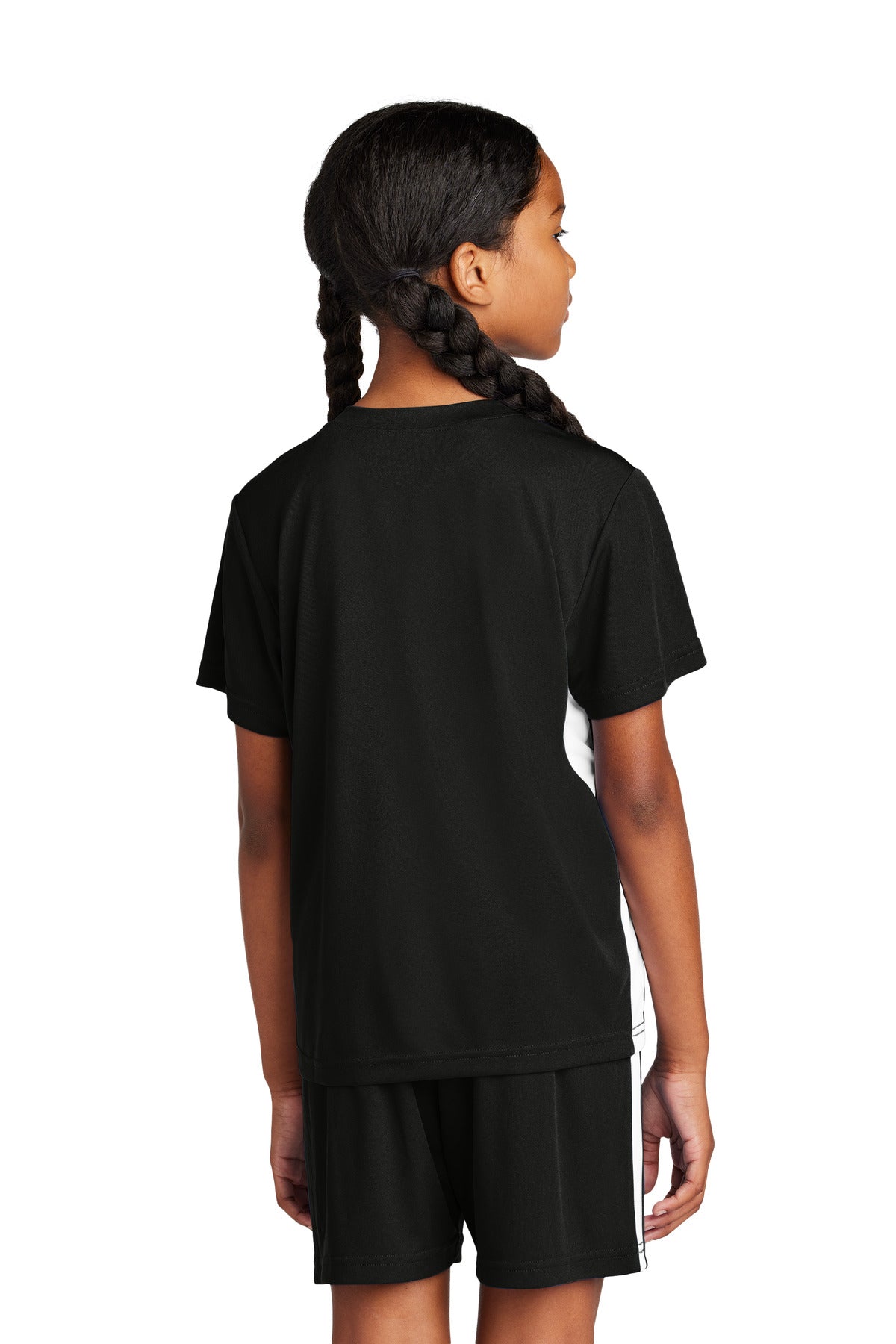 Sport-Tek® Youth Competitor United V Neck Short Sleeve Tee