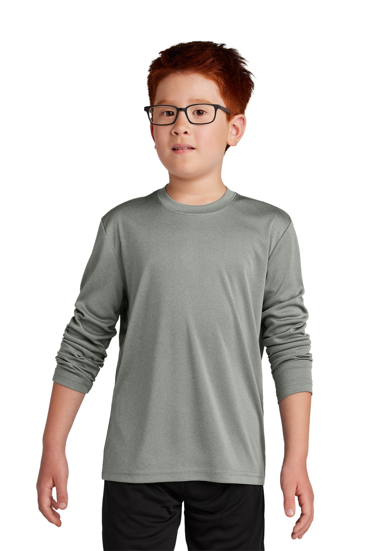 Sport-Tek® Youth CrewneckLong Sleeve PosiCharge Competitor Tee