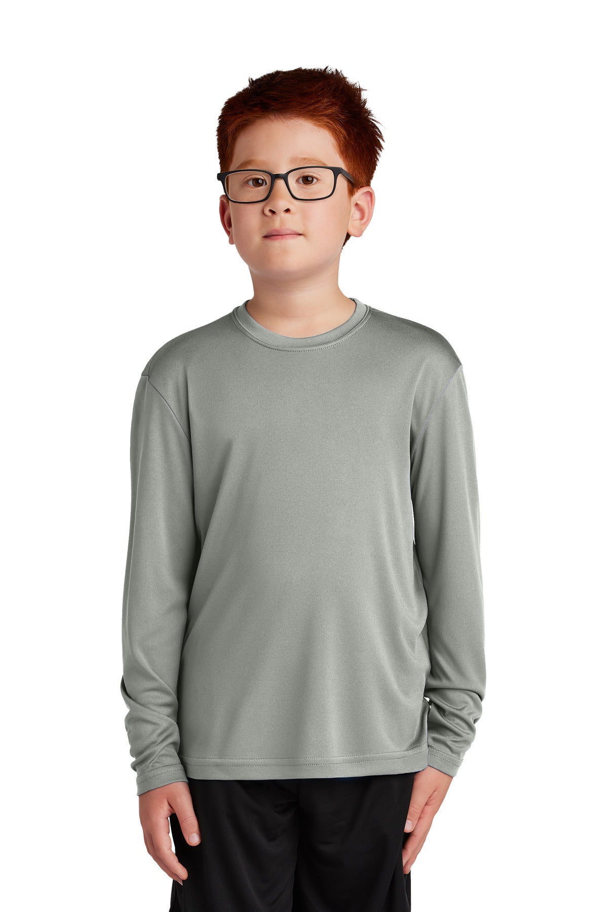 Sport-Tek® Youth CrewneckLong Sleeve PosiCharge Competitor Tee