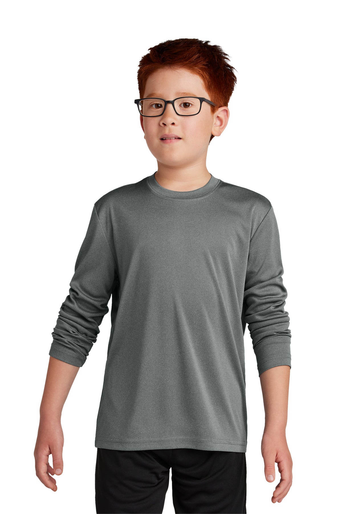 Sport-Tek® Youth CrewneckLong Sleeve PosiCharge Competitor Tee