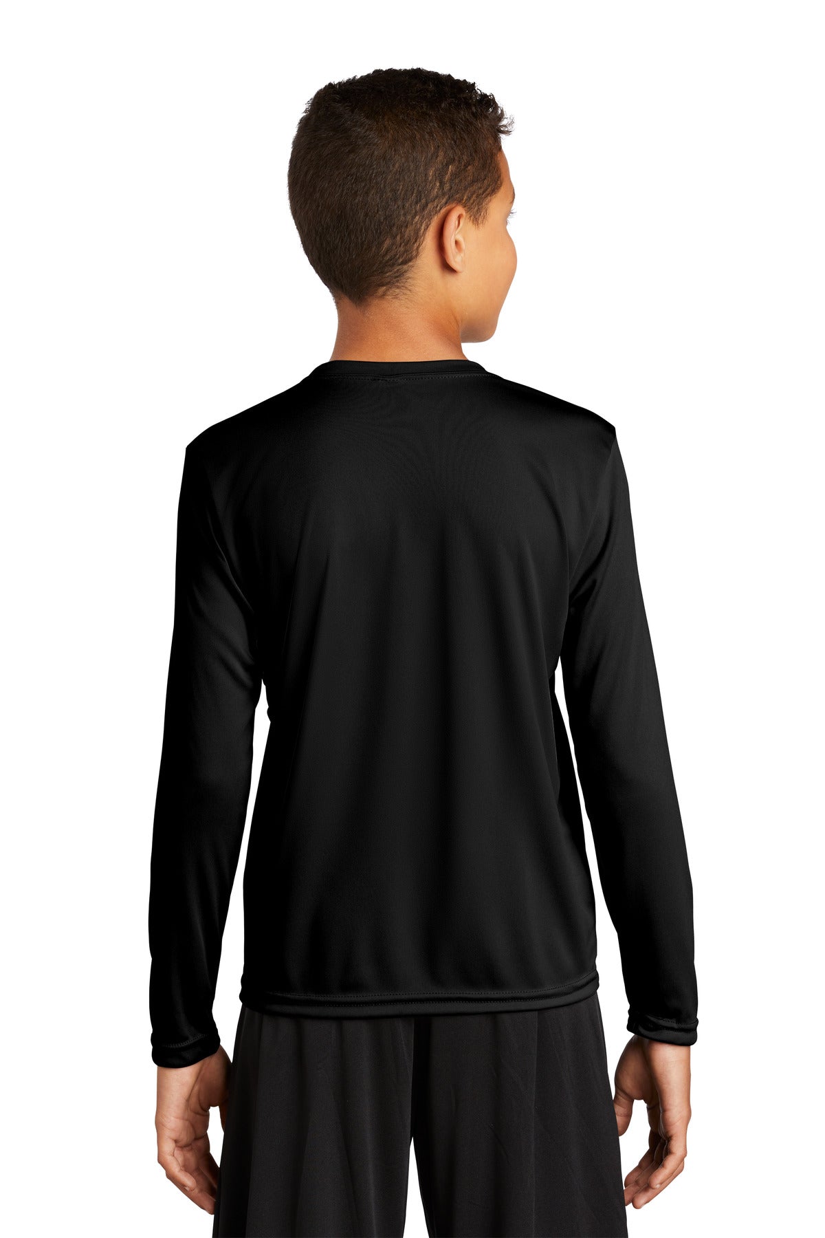 Sport-Tek® Youth Crewneck Long Sleeve PosiCharge Competitor Tee