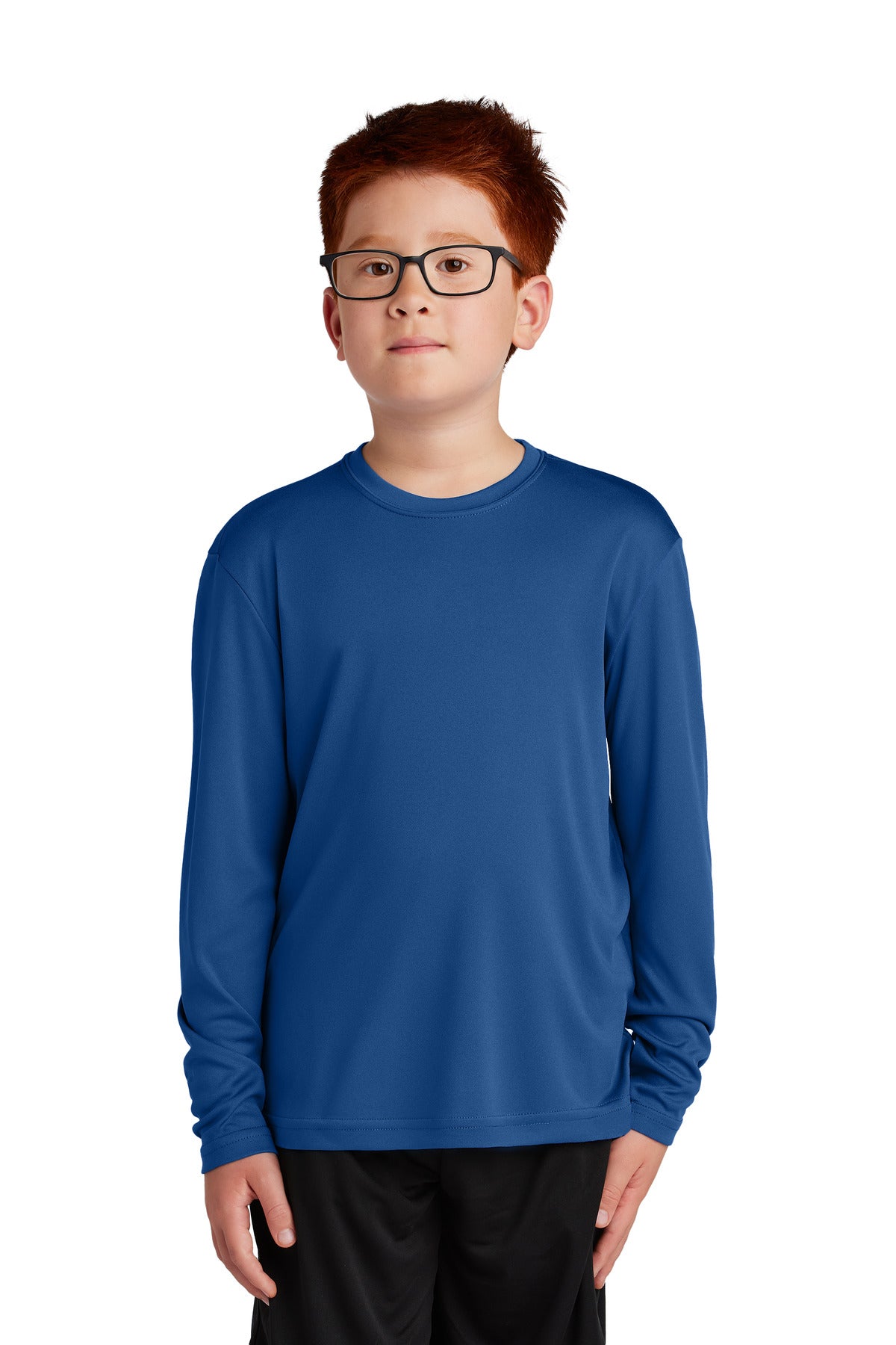 Sport-Tek® Youth CrewneckLong Sleeve PosiCharge Competitor Tee