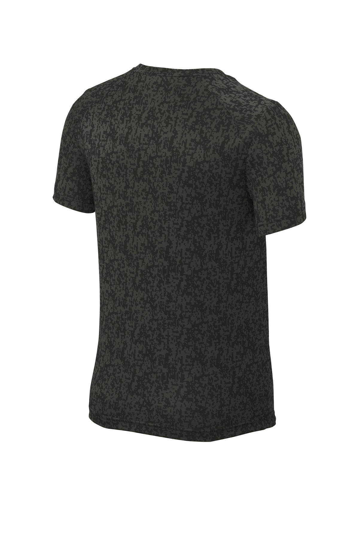Sport-Tek® Youth Digi Camo Crewneck Short Sleeve Tee