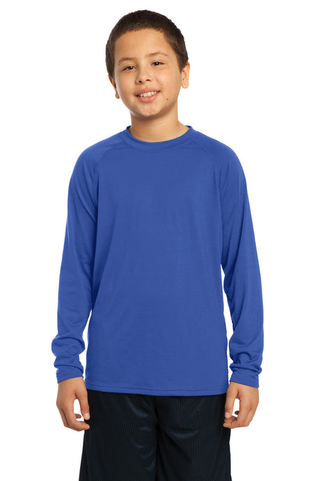 Sport-Tek® Youth Long Sleeve Ultimate Performance Crew