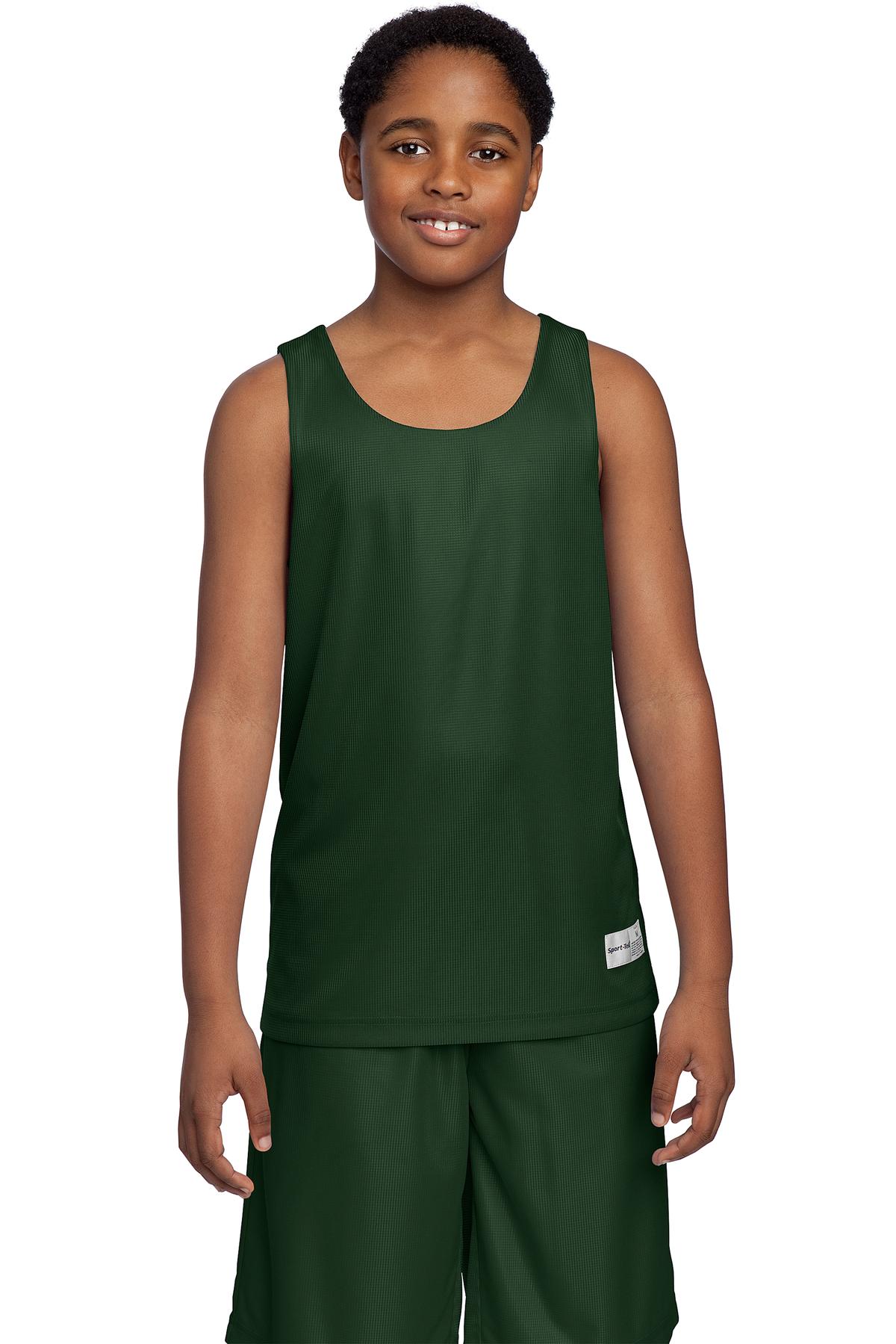 Sport-Tek® Youth PosiCharge Mesh Reversible Tank