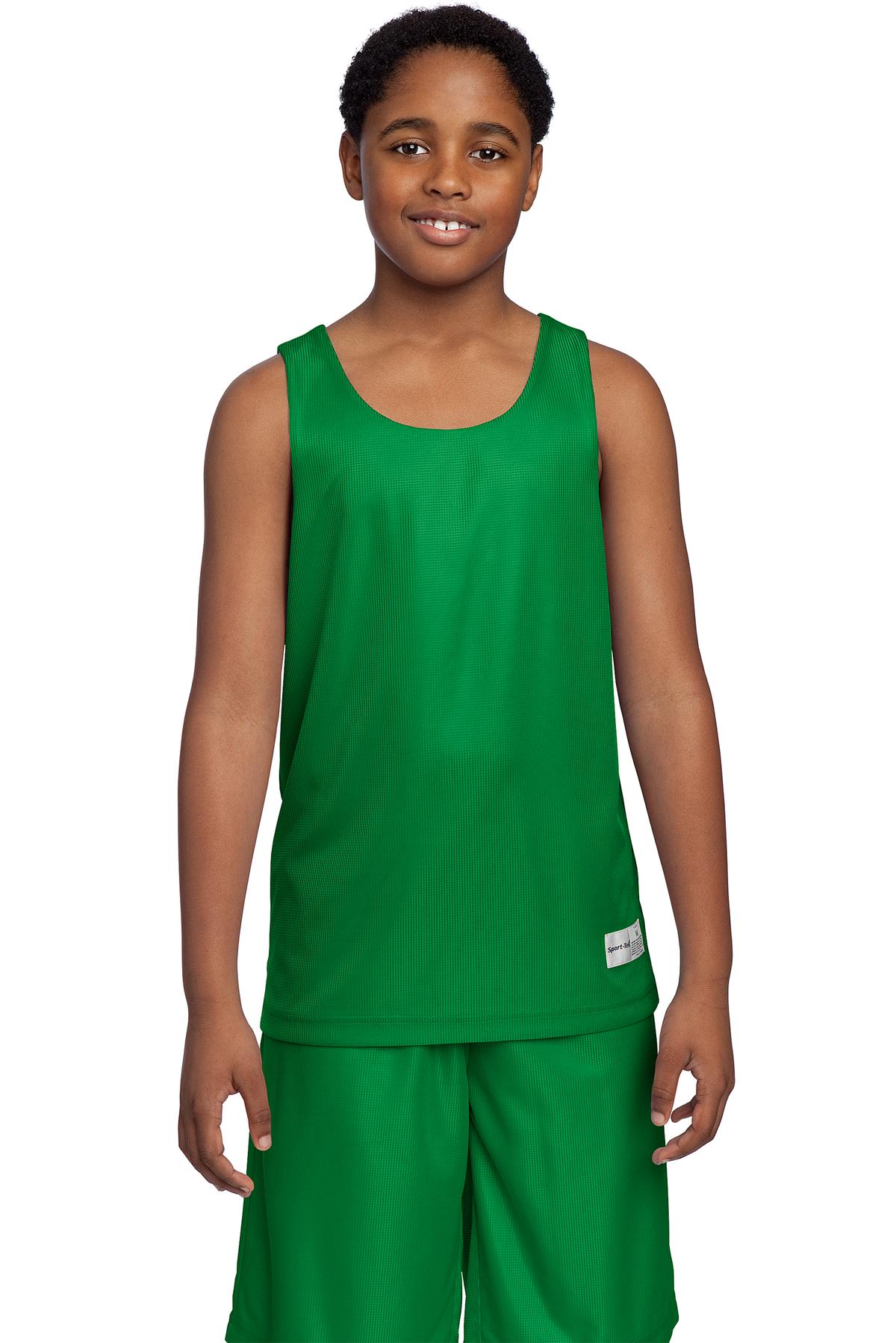 Sport-Tek® Youth PosiCharge Mesh Reversible Tank