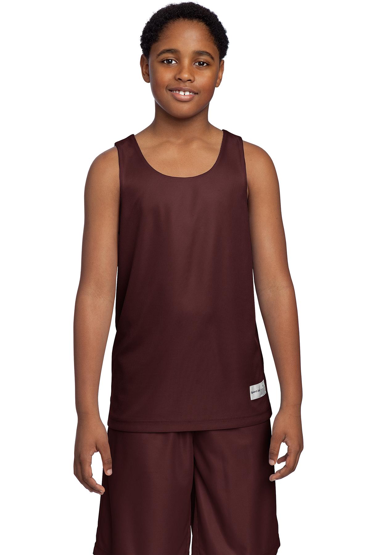 Sport-Tek® Youth PosiCharge Mesh Reversible Tank