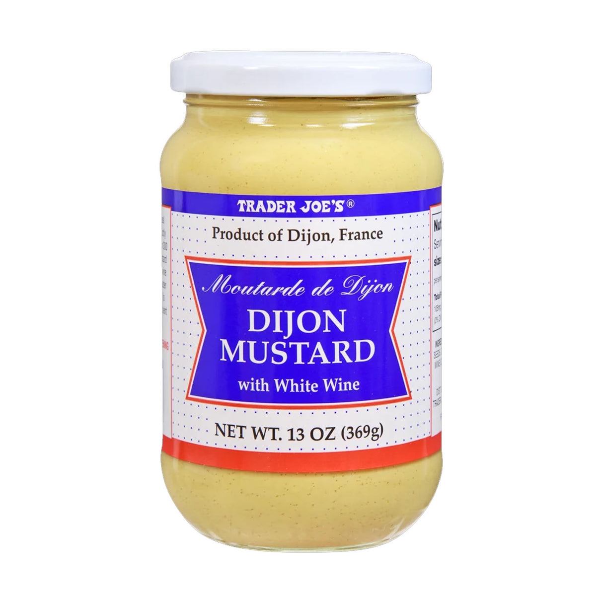 Trader Joe’s Dijon Mustard with White Wine 13 Oz