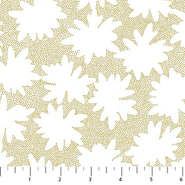 Cotton Fabric Yellow Cranesbill Tender 44/45" Wide