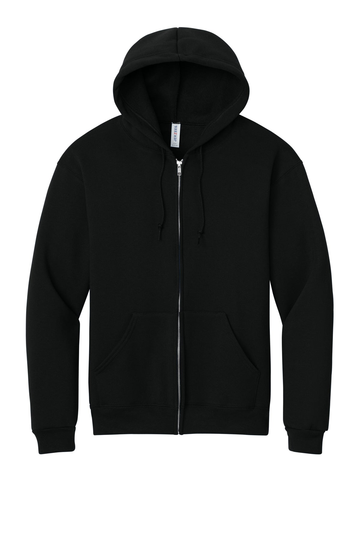 Jerzees Rugged Unisex Full-Zip Hooded Sweatshirt