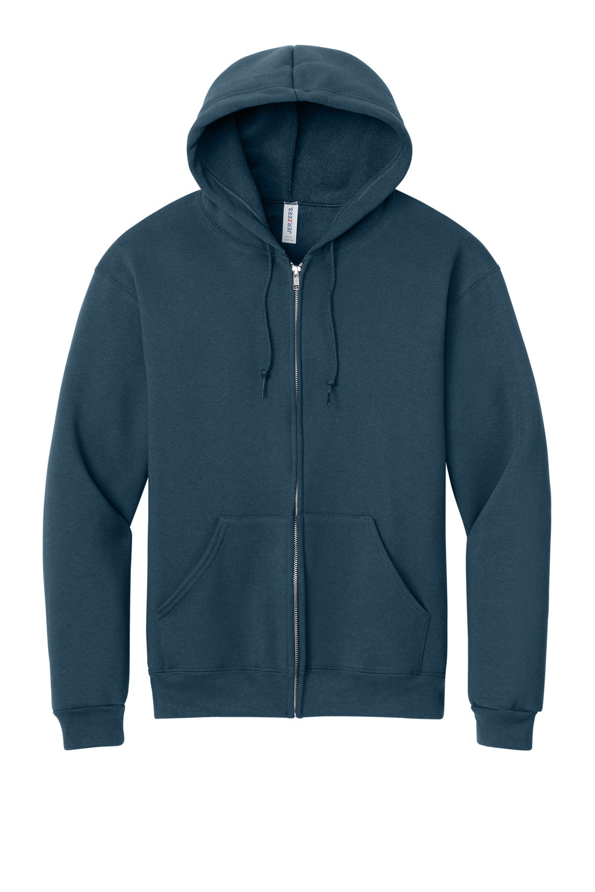 Jerzees Rugged Unisex Full-Zip Hooded Sweatshirt