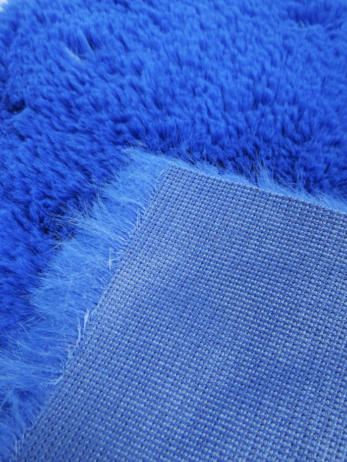 Arctic Rabbit Minky Orange Fleece Fabric